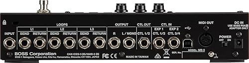 BOSS MS-3 MULTI EFFECTS SWITCHER GUITAR PEDALBOARD EFFECTS PROCESSOR AUDIO CONTROLLER