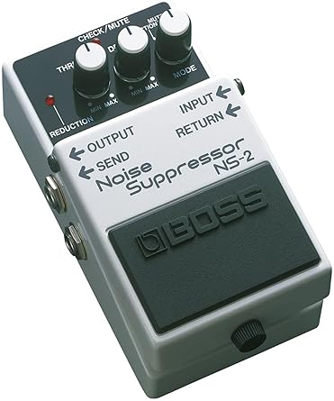 BOSS NS-2 NOISE SUPPRESSOR GUITAR EFFECTS PEDAL HUM ELIMINATOR FOR ELECTRIC GUITARS