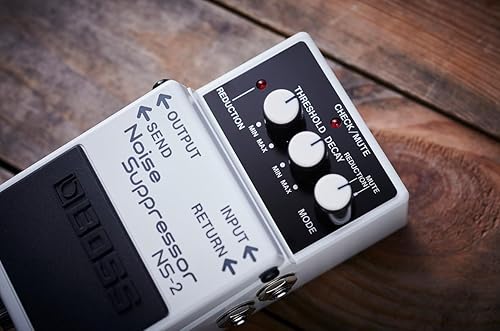 BOSS NS-2 NOISE SUPPRESSOR GUITAR EFFECTS PEDAL HUM ELIMINATOR FOR ELECTRIC GUITARS