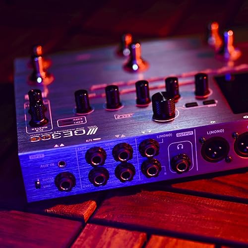 MOOER GE300 LITE GUITAR MULTI-EFFECTS PROCESSOR WITH AMP MODELING, FX LOOP, CAB SIM, IR LOADER