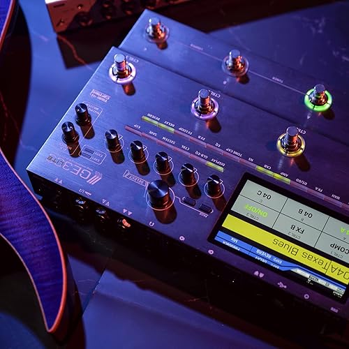 MOOER GE300 LITE GUITAR MULTI-EFFECTS PROCESSOR WITH AMP MODELING, FX LOOP, CAB SIM, IR LOADER