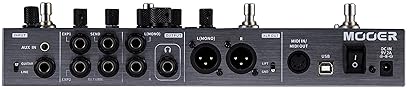 MOOER GE300 LITE GUITAR MULTI-EFFECTS PROCESSOR WITH AMP MODELING, FX LOOP, CAB SIM, IR LOADER
