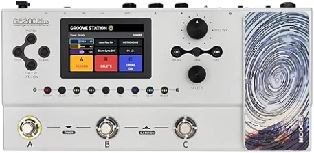 MOOER GE200 PLUS INTELLIGENT MULTI-EFFECTS GUITAR PROCESSOR PEDAL WITH USB MIDI CONTROL