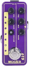 MOOER M019 MICRO PREAMP PEDAL UK GOLD PLX GUITAR AMP SIMULATOR EFFECTS PEDAL