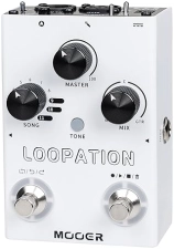 MOOER MVP3 VOCAL EFFECTS LOOPER PEDAL FOR GUITAR MICROPHONE LIVE SINGING, STREAMING, RECORDING