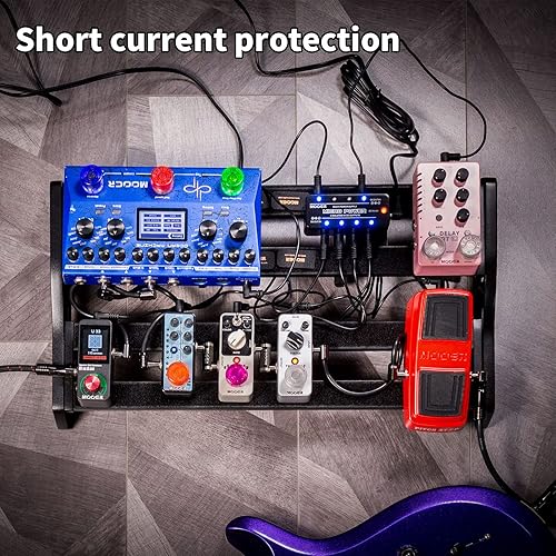 MOOER MICRO POWER SUPPLY FOR GUITAR EFFECTS PEDALS COMPACT MINI PEDALBOARD POWER ADAPTER