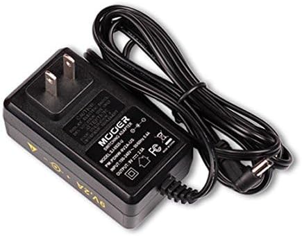 MOOER 9V 2A POWER SUPPLY ADAPTER FOR GUITAR EFFECTS PEDALS, MODEL PDNW-9V2A-US, US PLUG
