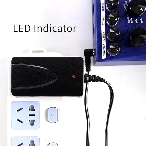 MOOER 9V 2A POWER SUPPLY ADAPTER FOR GUITAR EFFECTS PEDALS, MODEL PDNW-9V2A-US, US PLUG