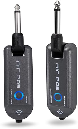 MOOER AIR P05 WIRELESS GUITAR SYSTEM TRANSMITTER RECEIVER FOR ELECTRIC ACOUSTIC BASS AMP 1 4
