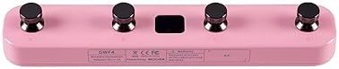 MOOER GWF4 WIRELESS FOOTSWITCH FOR P1, SD30I, HORNET 05I, GTRS PRESET, LOOP, DRUM, TAP TEMPO
