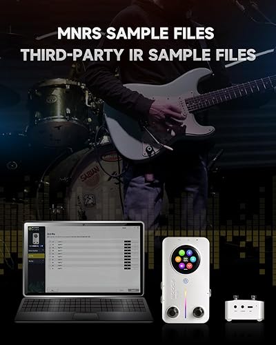 MOOER PRIME M2 MULTI-EFFECTS PROCESSOR HEADPHONE AMP, 194 FX, AI BASS PEDAL, TOUCH SCREEN