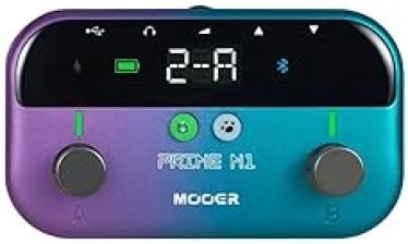 MOOER M1 MULTI-EFFECTS PROCESSOR 128 GUITAR 21 BASS EFFECTS, DRUM LOOPS, USB RECORDING, AMP