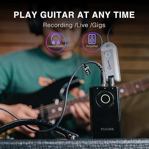 MOOER PRIME P1 MULTI-EFFECTS HEADPHONE AMP FOR BASS GUITAR 126 EFFECTS, TUNER METRONOME