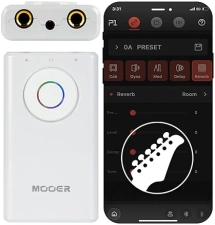 MOOER PRIME P1 MULTI-EFFECTS PROCESSOR HEADPHONE AMP FOR BASS GUITAR, 126 EFFECTS, TUNER, METRONOME