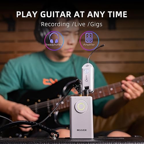 MOOER PRIME P1 MULTI-EFFECTS PROCESSOR HEADPHONE AMP FOR BASS GUITAR, 126 EFFECTS, TUNER, METRONOME
