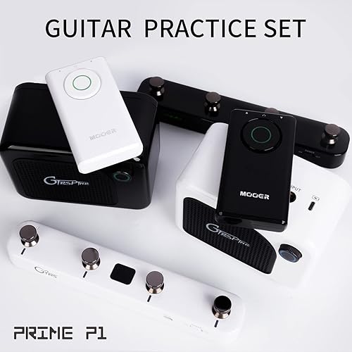 MOOER PRIME P1 MULTI-EFFECTS PROCESSOR HEADPHONE AMP FOR BASS GUITAR, 126 EFFECTS, TUNER, METRONOME