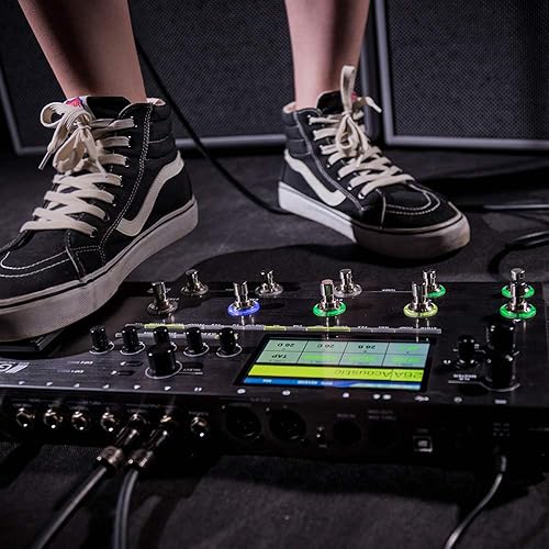 MOOER GE300 MULTI-EFFECTS GUITAR SYNTH PEDAL, AMP MODELING PROCESSOR FOR RECORDING LIVE STAGE