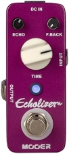 MOOER ECHOLIZER VINTAGE DELAY PEDAL WARM ANALOG ECHO EFFECTS FOR GUITAR BASS