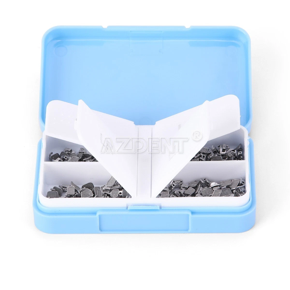 AZDENT 50SET DENTAL ORTHODONTIC 2ND MOLAR BUCCAL TUBES ROTH/MBT 0.022 BONDABLE