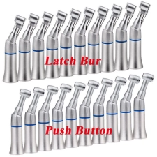 AZDENT NSK STYLE DENTAL SLOW LOW SPEED HANDPIECE CONTRA ANGLE PUSH BUTTON/LATCH E-TYPE