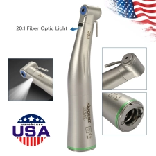 AZDENT DENTAL FIBER OPTIC LED 20:1 RATIO IMPLANT LOW SPEED CONTRA ANGLE HANDPIECE DTA