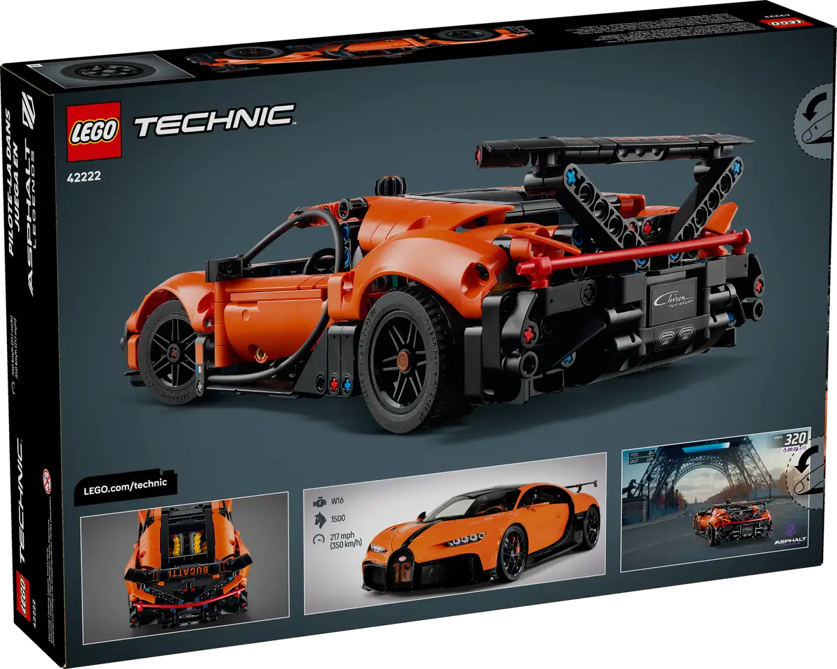 LEGO BUGATTI CHIRON PUR SPORT HYPERCAR