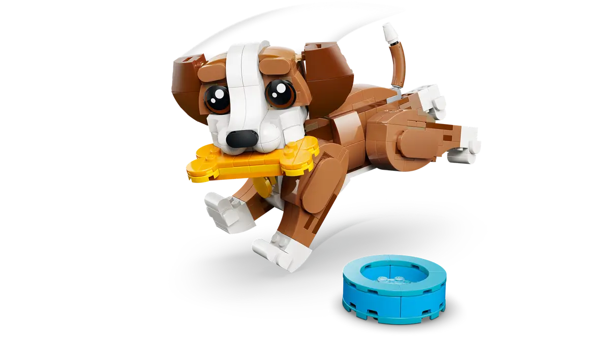 LEGO CUTE ANIMALS: PLAYFUL PUPPY DOG
