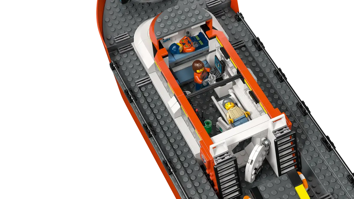LEGO COAST GUARD RESCUE BOAT & HELICOPTER