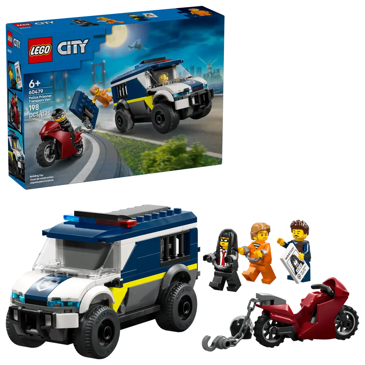 LEGO POLICE PRISONER TRANSPORT VAN