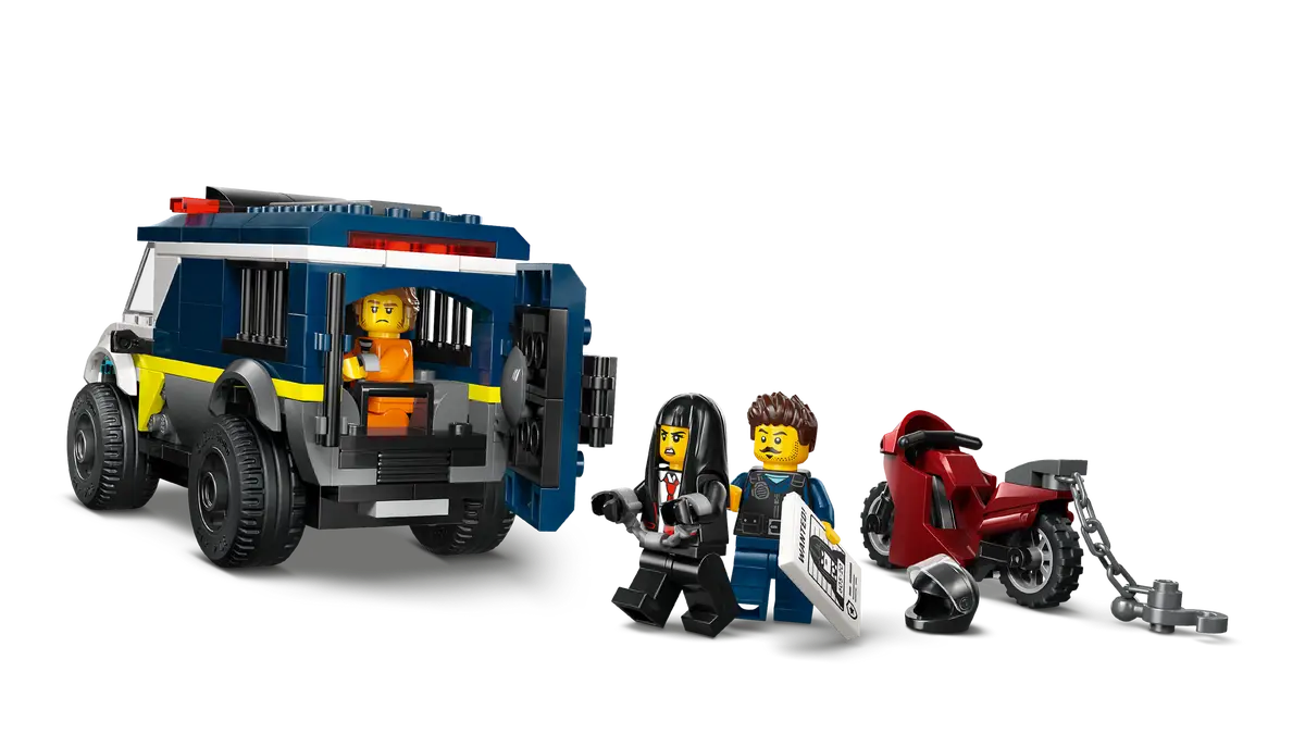 LEGO POLICE PRISONER TRANSPORT VAN