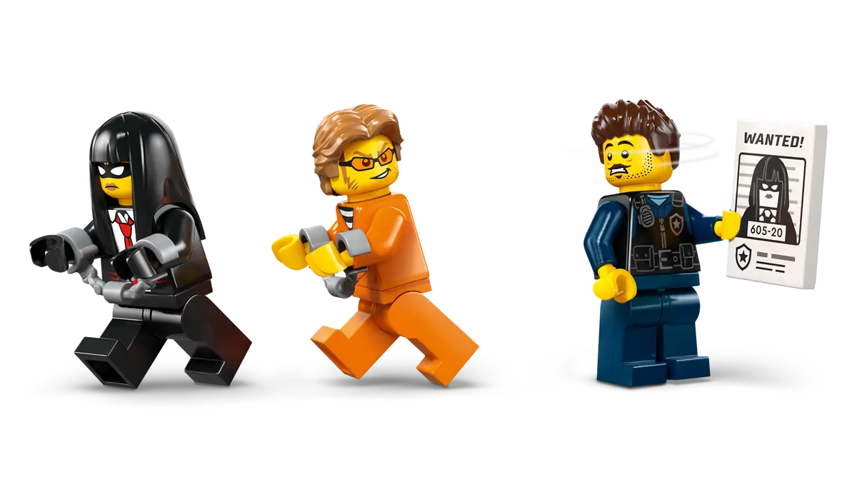 LEGO POLICE PRISONER TRANSPORT VAN