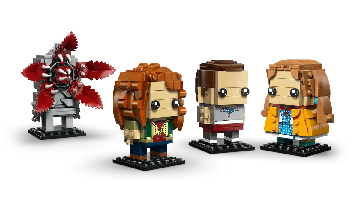 LEGO ELEVEN, MAX, DEMOGORGON AND HOLLY FIGURES