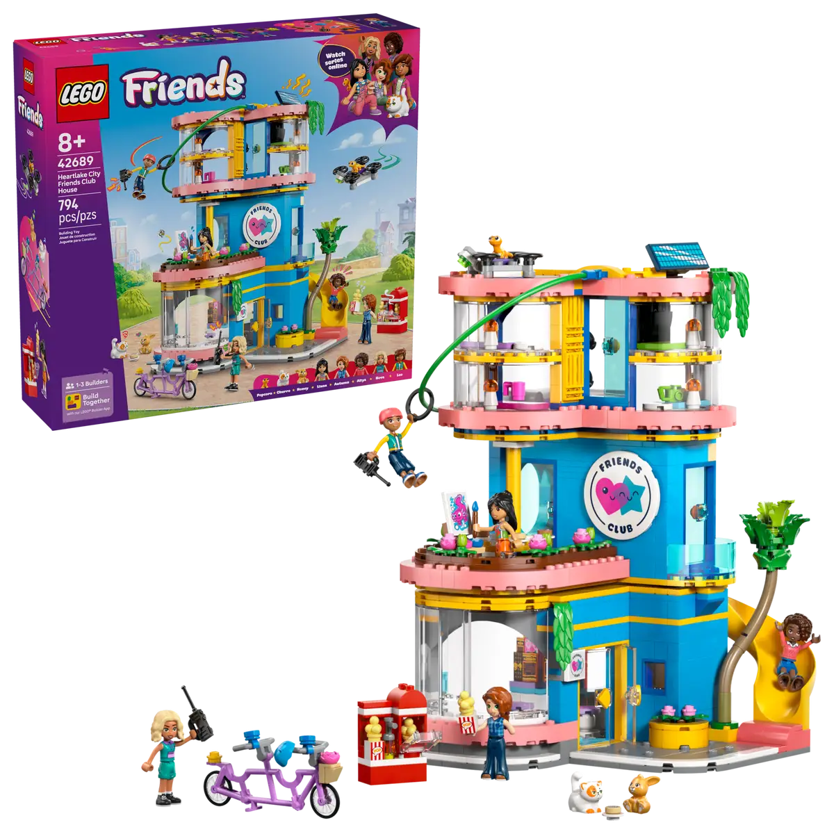 LEGO HEARTLAKE CITY FRIENDS CLUB HOUSE
