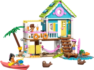 LEGO BEACH HOUSE WITH SEALS