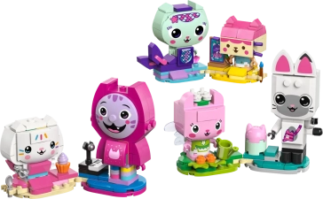 LEGO GABBY'S BRICK-BUILT CAT FRIENDS