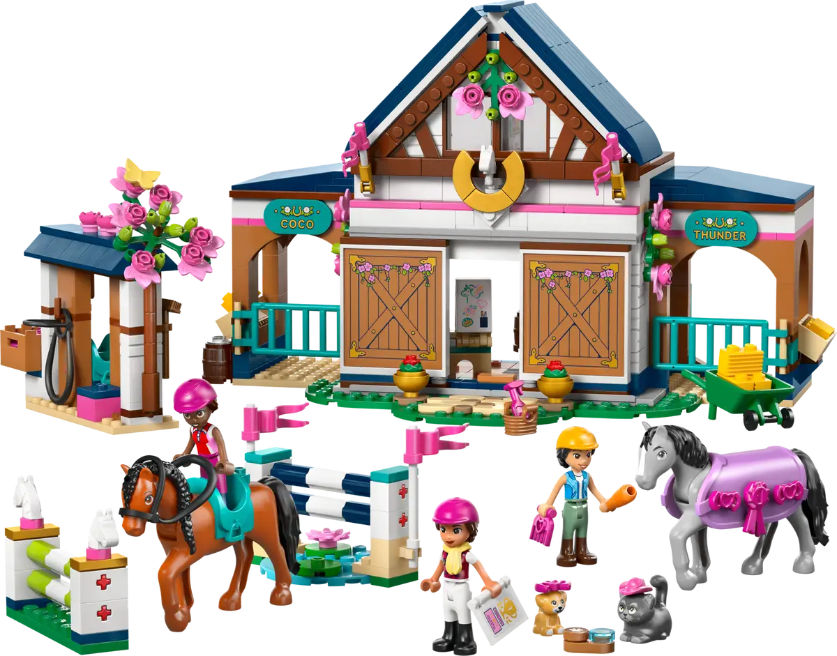 LEGO HORSE STABLE AND RIDING ACADEMY