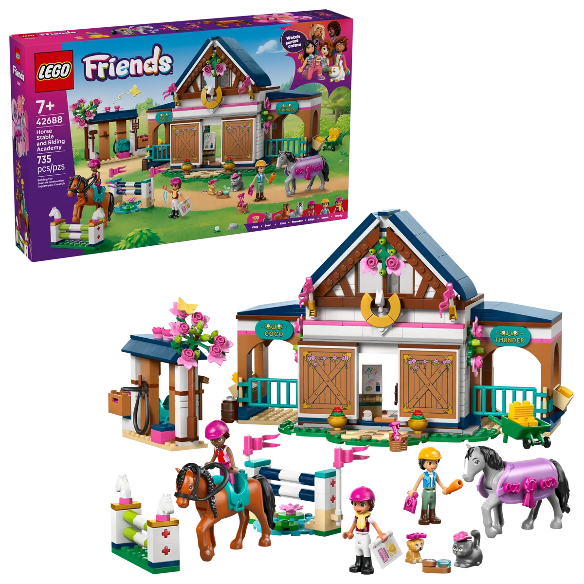 LEGO HORSE STABLE AND RIDING ACADEMY