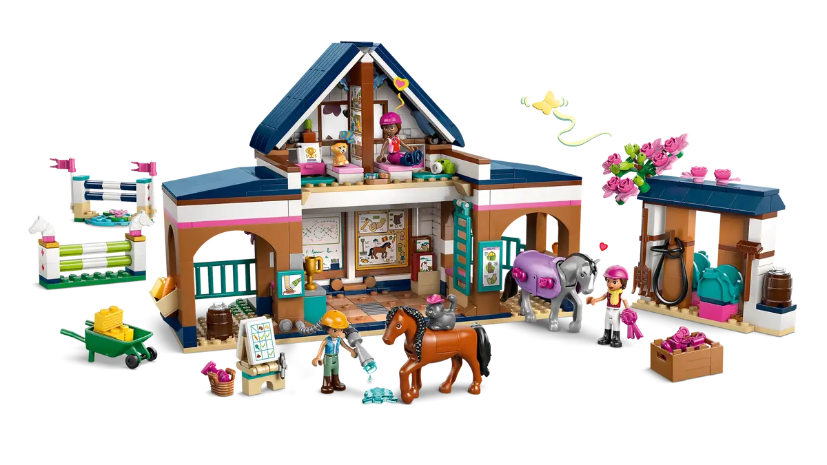 LEGO HORSE STABLE AND RIDING ACADEMY