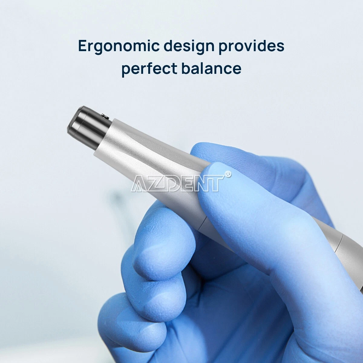 AZDENT 360° SWIVEL DENTAL CORDLESS HYGIENE PROPHY HANDPIECE AIR MOTOR 4H 4:1 NOSE CONE