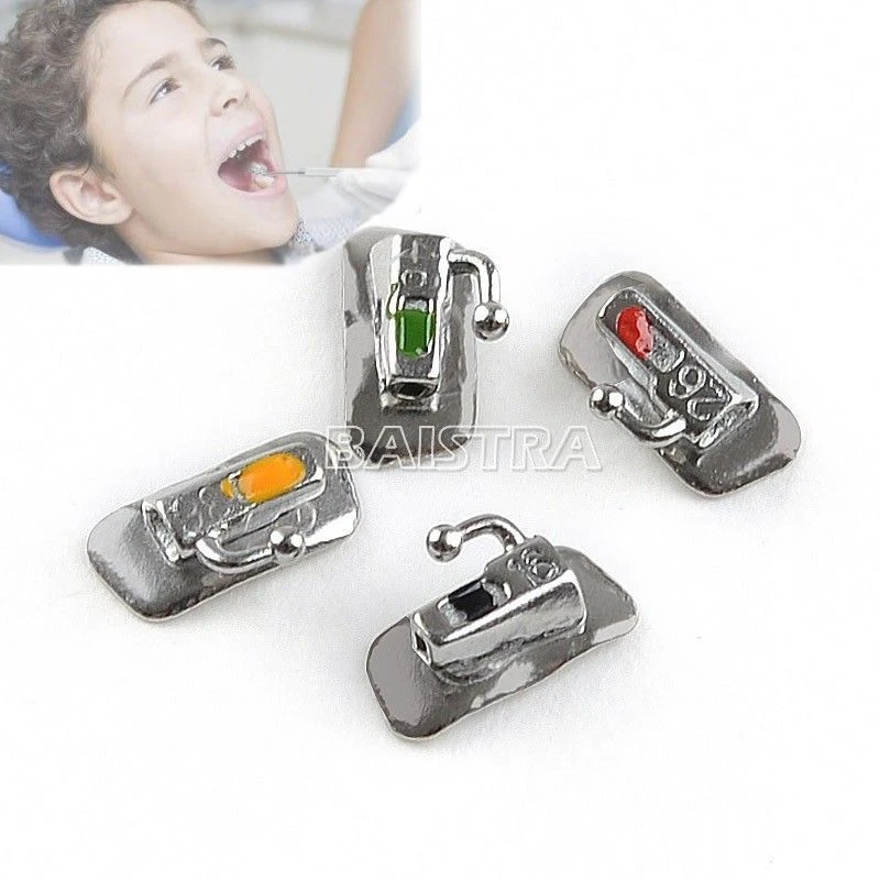 AZDENT DENTAL ORTHODONTIC 1ST MOLAR BUCCAL TUBE ROTH/MBT 022/ 018 BONDABLE