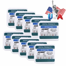 AZDENT DENTAL ENDO SUPER ROTARY NITI FILES ROOT CANAL ENGINE USE SX-F3 25MM