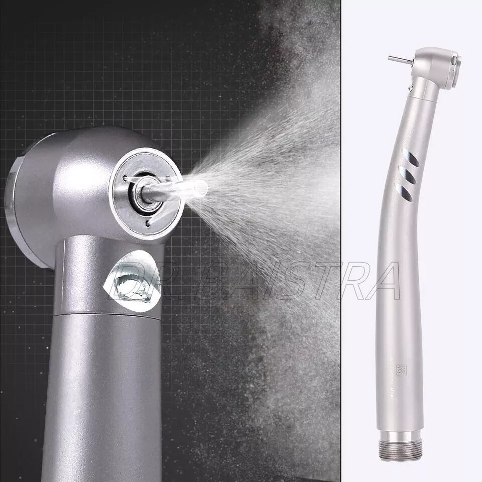 AZDENT DENTAL FIBER OPTIC LED E-GENERATOR HIGH SPEED HANDPIECE 4HOLE/2HOLE