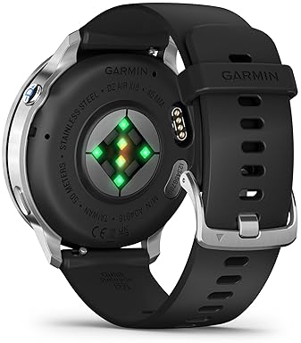 GARMIN D2 AIR X15 AVIATOR SMARTWATCH WITH GPS, AVIATION WEATHER, HEALTH FEATURES, SILVER