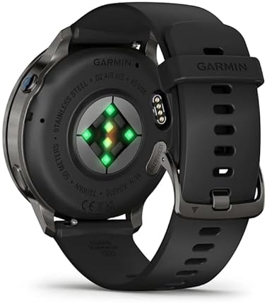 GARMIN D2 AIR X15 AVIATOR SMARTWATCH WITH GPS, AVIATION WEATHER, HEALTH FEATURES, BLACK BAND