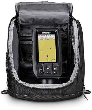 GARMIN STRIKER PLUS 4 ICE FISHING BUNDLE WITH PORTABLE FISHFINDER AND DUAL BEAM-IF TRANSDUCER
