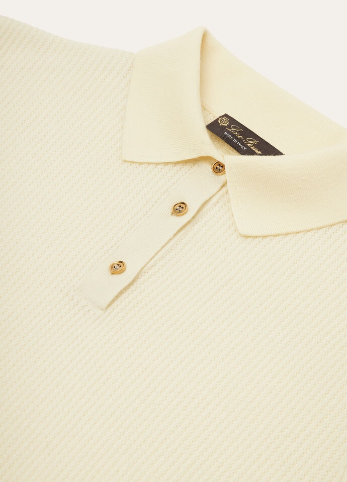 LORO PIANA ROYAL LIGHTNESS™ POLO TOP  ROYAL LIGHTNESS™