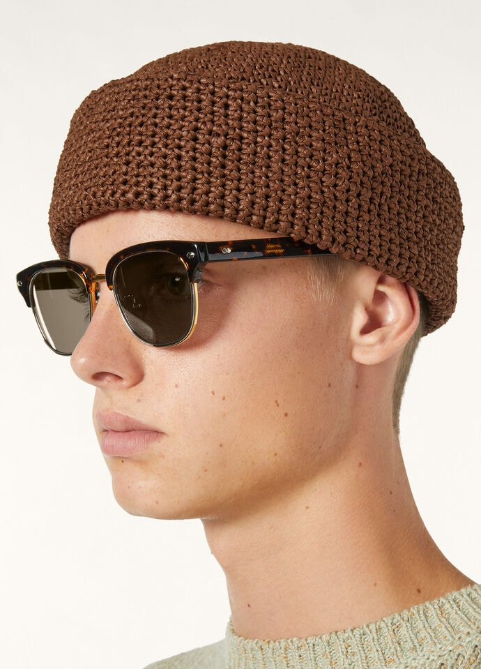 LORO PIANA ICER SUNGLASSES  ACETATE