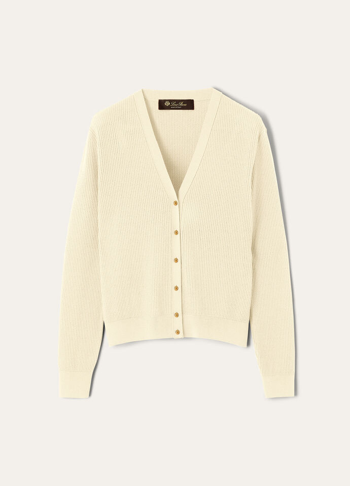 LORO PIANA ROYAL LIGHTNESS™ CARDIGAN  ROYAL LIGHTNESS™