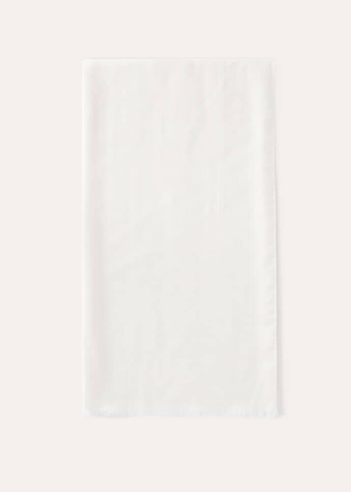 LORO PIANA MAXI CREST STOLE  CASHMERE