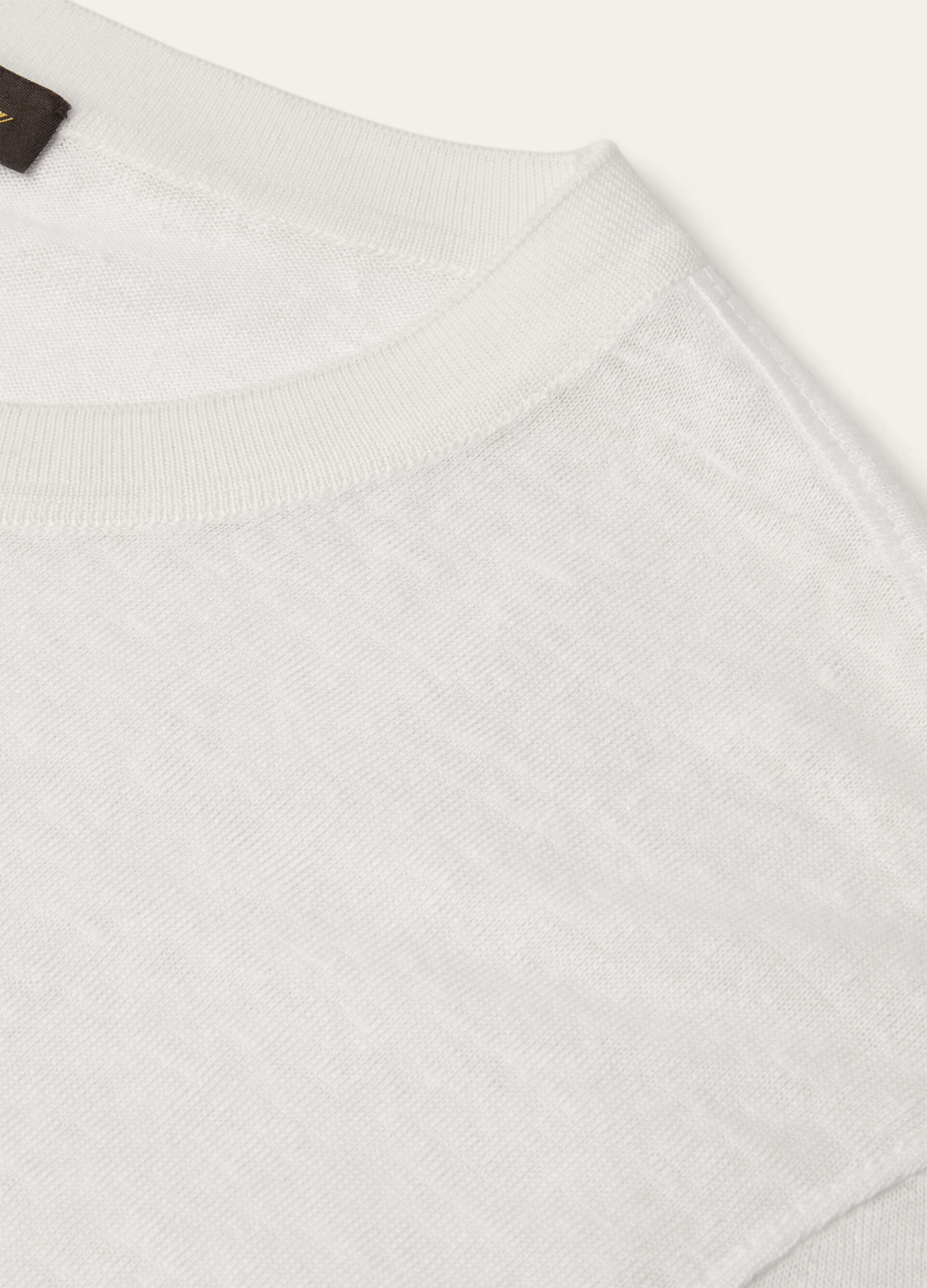 LORO PIANA GARGANO T-SHIRT  LINEN